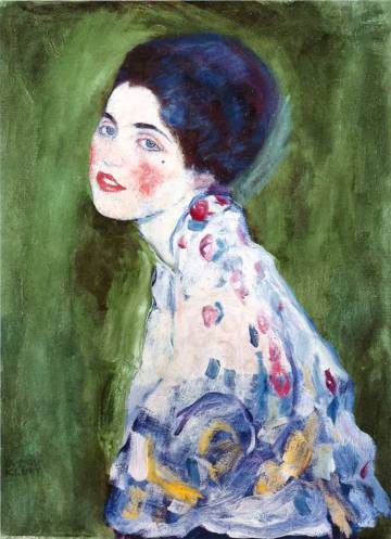 'Retrato de una dama', de Gustav Klimt.