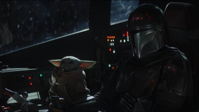 Un fotograma de la serie de Disney+ 'The Mandalorian'.