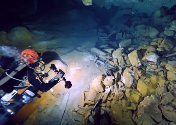 El misterio de la gruta subacuática con 200 ánforas