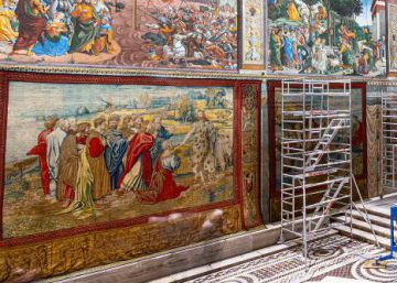 Los tapices de Rafael regresan a la Capilla Sixtina más de 400 años después