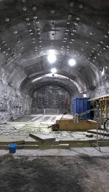 El depósito de residuos nucleares de Onkalo (costa oeste de Finlandia) almacenará los desperdicios radiactivos que produzca el país escandinavo los próxinos cien años.