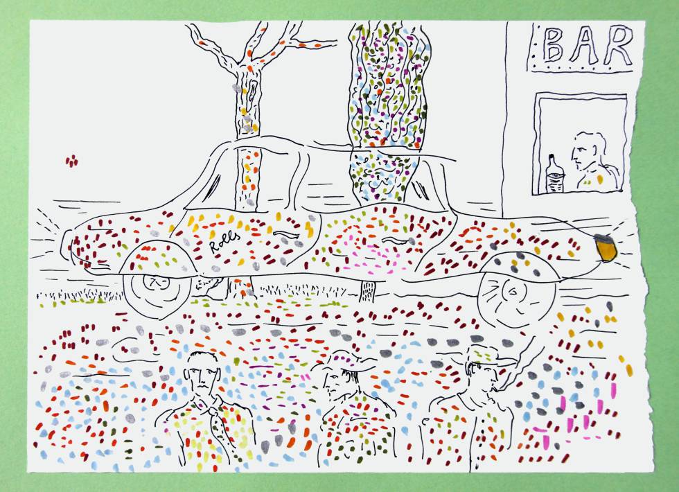 Dibujo de Pedro Casariego Córdoba (1989).