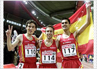 Cuatro oros, tres platas y un bronce en una jornada histórica del atletismo español