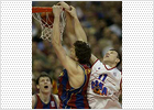 El Barcelona luchará por el título europeo tras vencer al CSKA Moscú (76-71)
