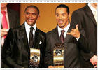 Ronaldinho y Eto'o, en el equipo del año de 'L'Equipe'
