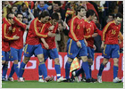 España sufre la victoria