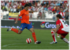 El Valencia vence a un Almería aún novato