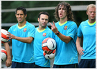 Puyol regresa a la convocatoria tres meses después