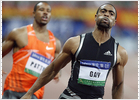 Tyson Gay logra la segunda mejor marca de la historia en los 100 metros