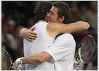 Nadal agoniza, Federer se derrumba