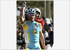 Primera llegada en alto, primera victoria de Contador