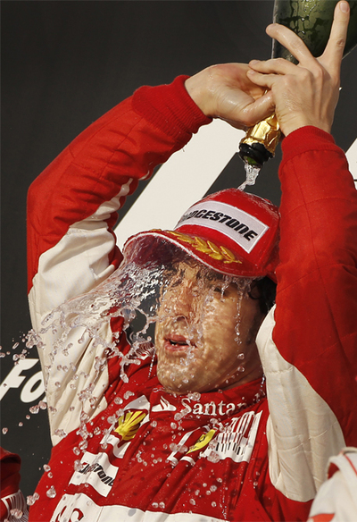 FOTOGALERIA: Con Ferrari regresa el mejor Alonso