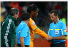 Queiroz se queja de que la FIFA haya dejado jugar a Drogba