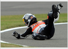 Pedrosa, al suelo