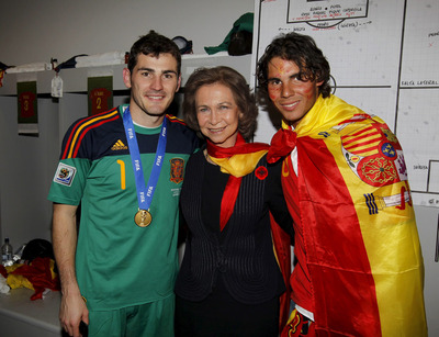 FOTOGALERIA: La Reina, entre campeones