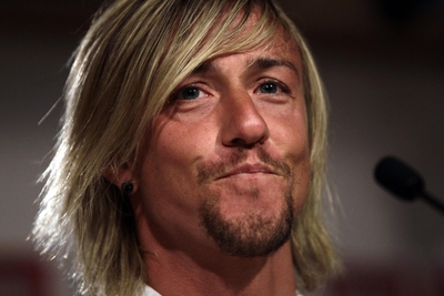 FOTOGALERIA: Guti emocionado