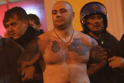 FOTOGALERIA: Ultras detenidos