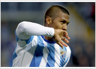 El Málaga golea y sale del descenso