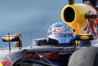 FOTOGALERIA: Vettel vuela