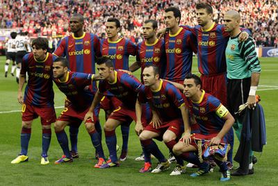 FOTOGALERIA: El 'once' del Barça