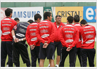 El 'drink team' se divierte