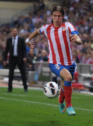 Filipe Luis, en un partido de Liga Filipe Luis, en un partido de Liga