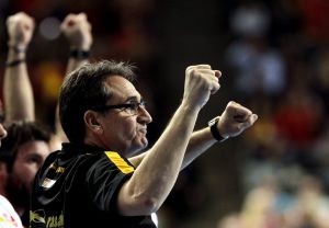 Valero Rivera, durante la final