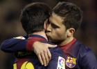 El freno de Alba; la diana de Messi