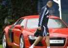 Benzema, Essien y un Porsche a 260