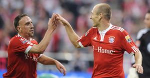 Los extremos, Ribéry y Robben.