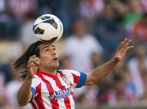 Falcao, durante un partido.