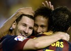Messi acelera cuando quiere