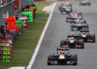 Vettel ya va con el turbo