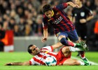 O jogo se afasta do Barça