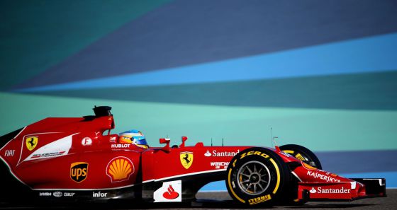 Fernando Alonso, durante a classificação.