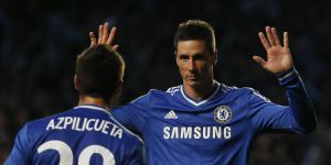 Torres, tras marcar su gol ante el Atlético
