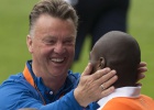 La risa de Van Gaal