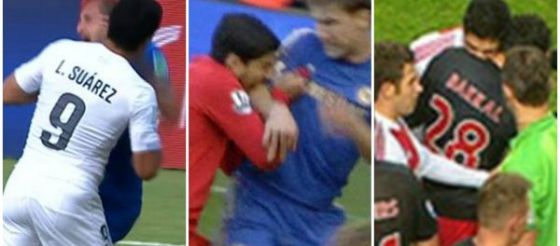 Luis Suárez: cuatro meses expulsado del fútbol