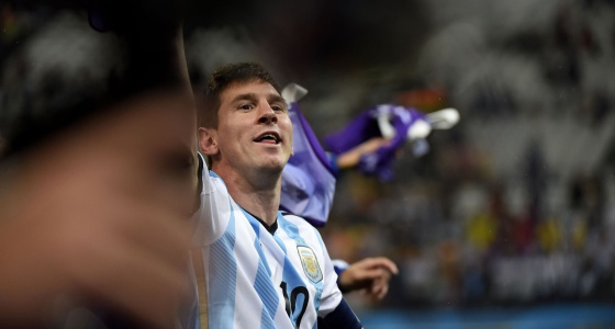 Messi, tras el triunfo en los penaltis frente a Holanda.