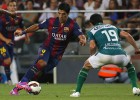 O Barça goleia na volta de Neymar