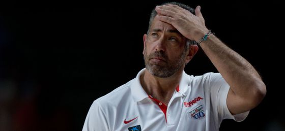 Orenga, en el partido contra Francia.