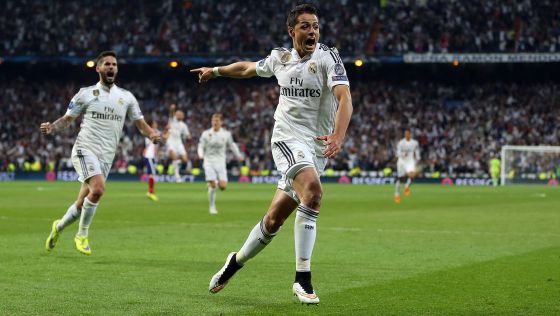 Real Madrid-Atletico: gol de Chicharito
