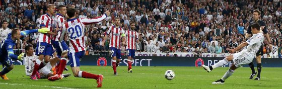 Chicharito marca el gol decisivo para el Real Madrid