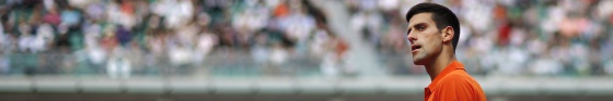 Djokovic, en su partido contra Nieminem.
