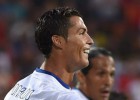 Tres goles de Cristiano en Armenia