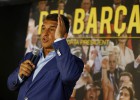 Bartomeu calla, Laporta mana