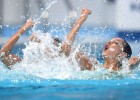 España naufraga en el dúo técnico de natación sincronizada