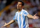 El Málaga, único equipo sin gol del fútbol profesional