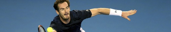 Murray, durante su duelo contra Tomic.