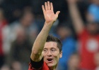Lewandowski firma un repóquer histórico frente al Wolfsburgo